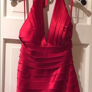 BCBG Max Azria Crimson Bandage Dress