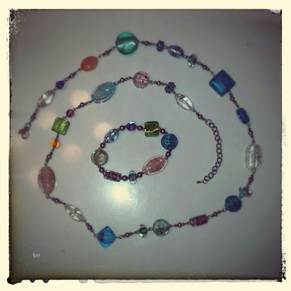 Premier Designs Necklace and Bracelet