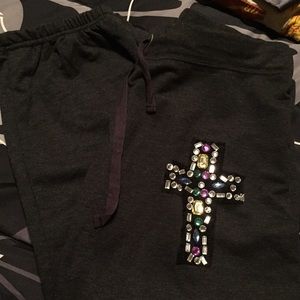 Rue 21 knee length sweats.