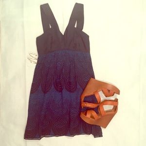 Ocean blue peacock Express dress