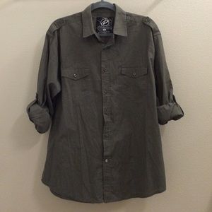 Military Style Men's Shirt