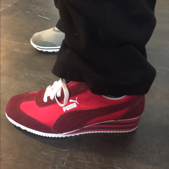 Brand new wedge Puma sneakers