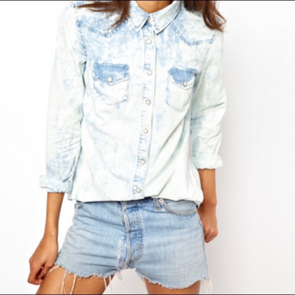 Guess denim shirt