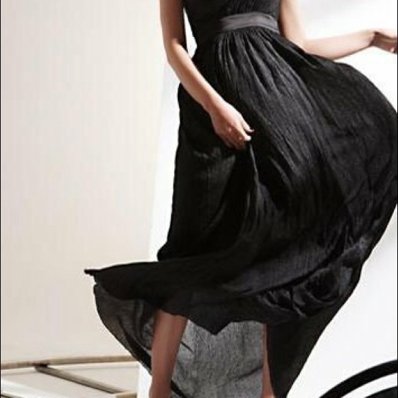 Long black dress
