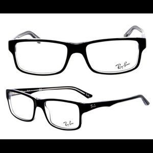 Ray-ban prescription glasses unisex black frame