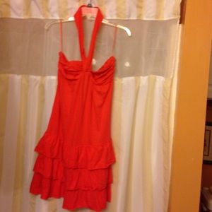 Express medium pink summer dress.