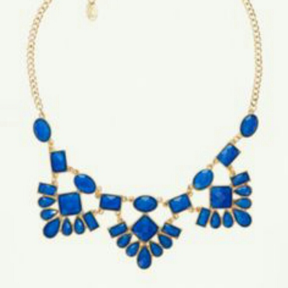 Blue Statement Necklace