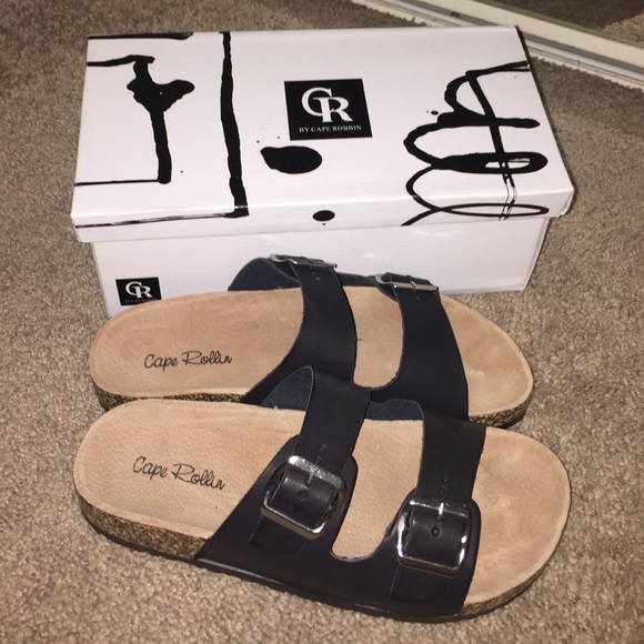 Sun over Slip On Sandals by TOBI. NEW/NEVER WORN.