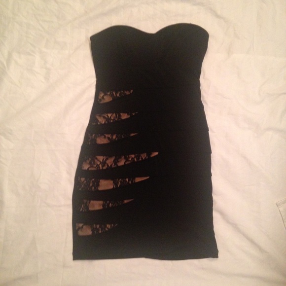 Black and Nude Bodycon Dress✨Final Markdown