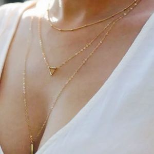 Geometry Triple Layered💎Necklace
