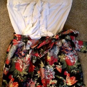 Strapless dress by Urban outfitters