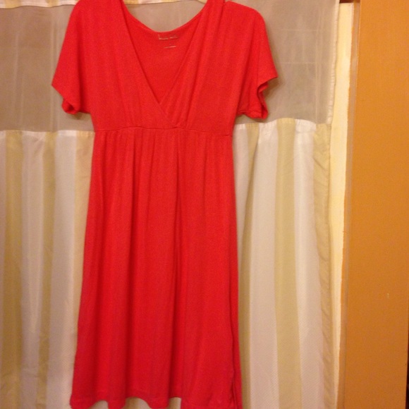Nicole Miller - Orange Small - Maternity Dress.