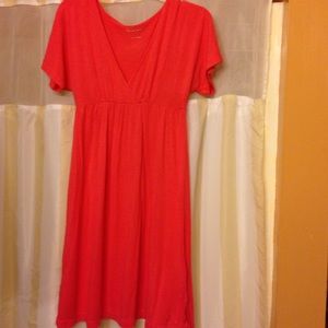 Nicole Miller - Orange Small - Maternity Dress.