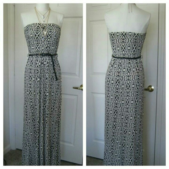 Geo Tribal Maxi Dress