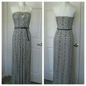 Geo Tribal Maxi Dress