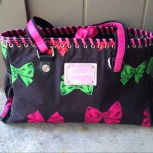 Betsey Johnson purse(huge)