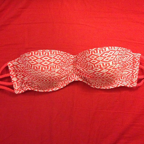 push up bandeau bikini