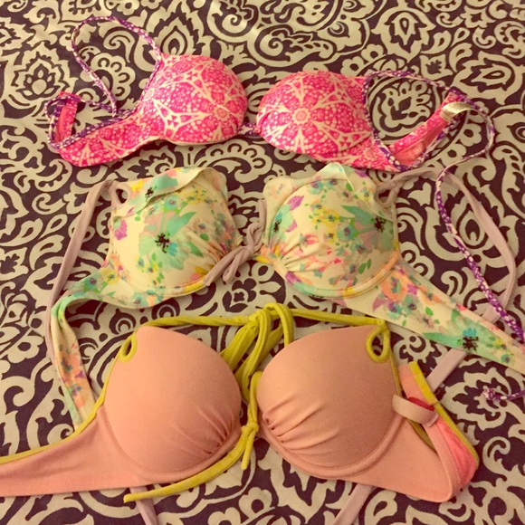 Victoria's Secret push up bikini bundle