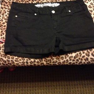 Size 14 Black shorts. EXPRESS.