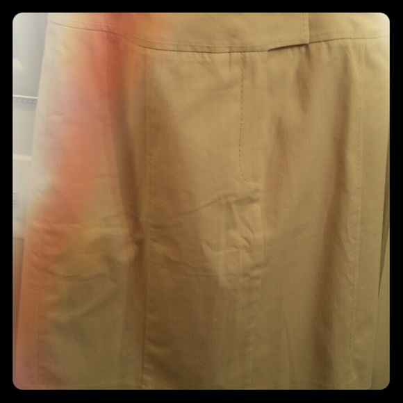 Ladies White Pencil Skirt