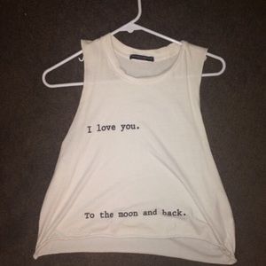 Brandy Melville muscle tee