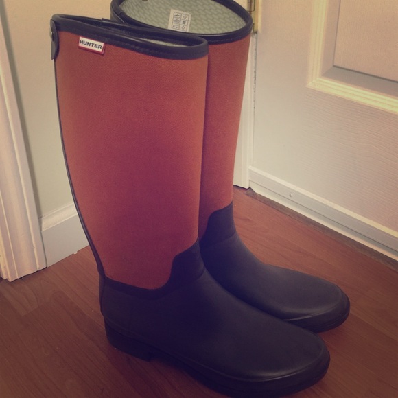 Hunter Boots - Hunter mixed media rain boots