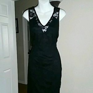 XL Little Black Lace Dress