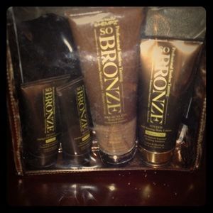 Hempz self tanning kit