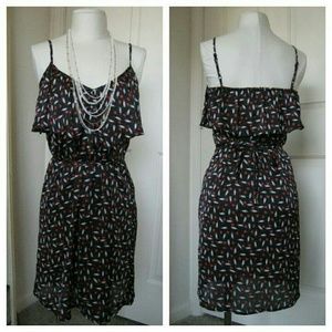 Lipstick & Kisses Ruffle Top Sundress