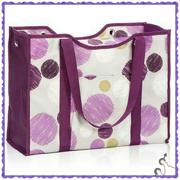 Thirty-one All Day Organizing Tote - Sketchy Dot