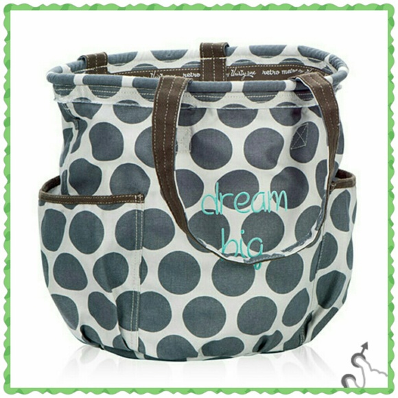 Thirty-one Retro Metro - Grey Mod Dot