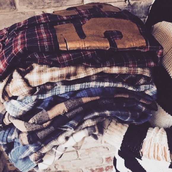 LF gold 53 flannel