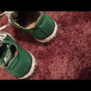 Green converse!
