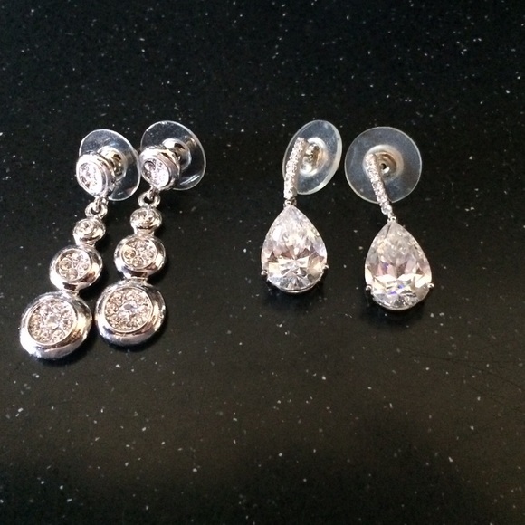 Stunning cz earrings