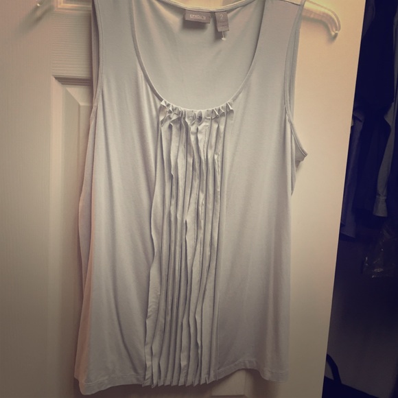 New Chicos tank. Light grey