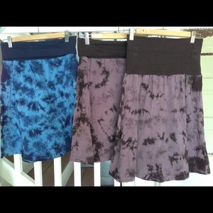 Soul Flower Organic Cotton Tye Dye skirt