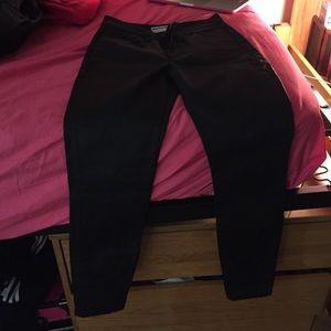 American Apparel high wasted pencil coated jeans