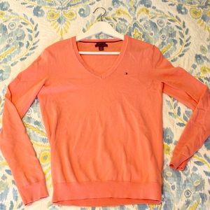Peach Tommy Hilfiger Sweater