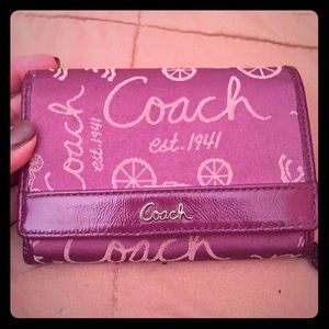 Authentic Coach wallet