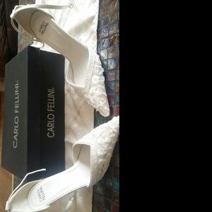 Wedding shoes Beautiful white