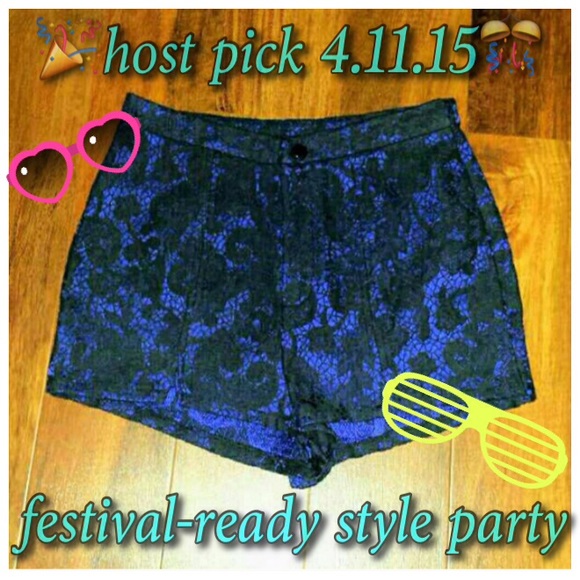 🎊hp🎉 Nasty Gal high-waisted shorts sz S