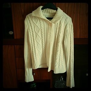 beige sweater
