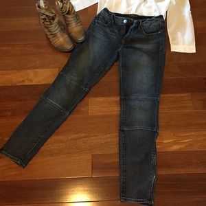 Loft modern ankle denim size 25/0