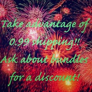 Last chance for 0.99 shipping?? Take advantage!