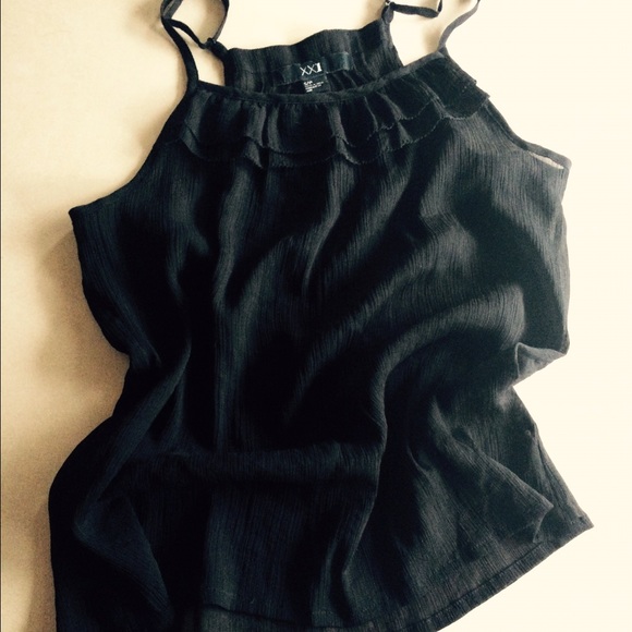 Sleek black tank