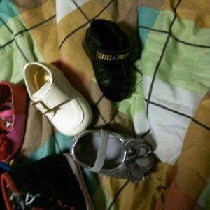 Clothes in shoes
