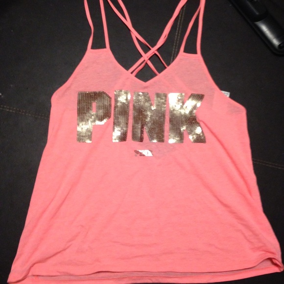 PINK Strappy Tank