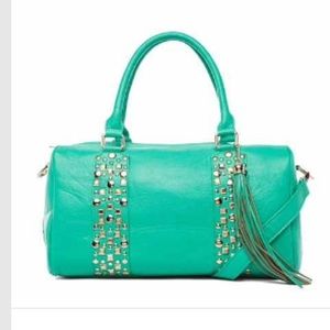 Lionel Angie Satchel in Jade Green