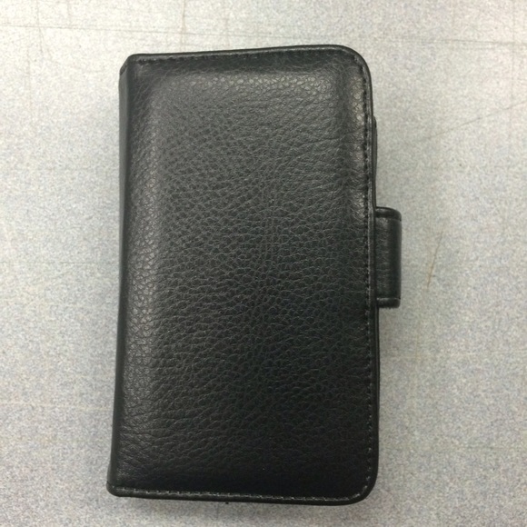 Leather iPhone 5S case. New.