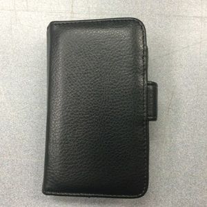 Leather iPhone 5S case. New.